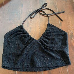 Garage Women's Black Crop-top